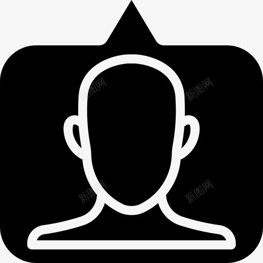 个人资料社会共享2填充图标svg_新图网 https://ixintu.com 个人资料 共享 填充 社会