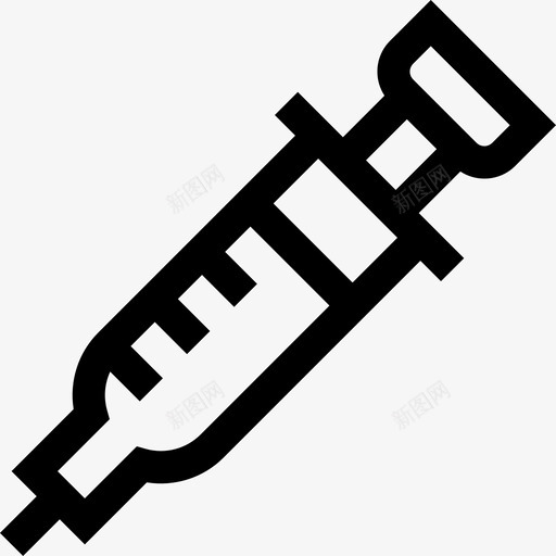 注射器过敏27线性图标svg_新图网 https://ixintu.com 注射器 线性 过敏