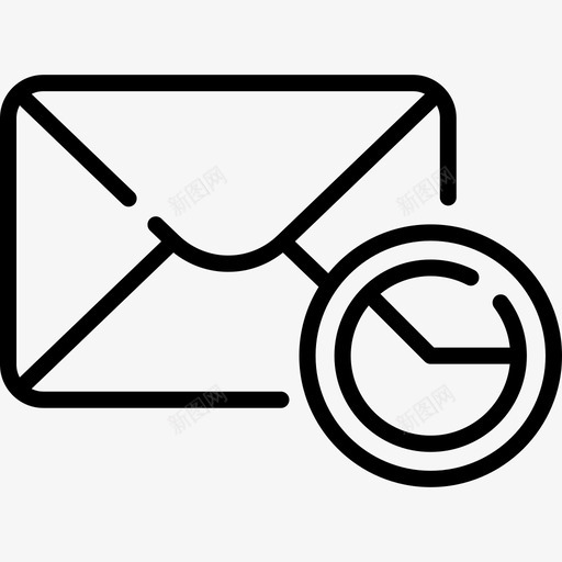 待定电子邮件65线性图标svg_新图网 https://ixintu.com 待定 电子邮件 线性