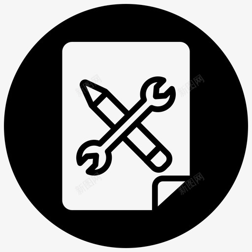 工具配置文件修复图标svg_新图网 https://ixintu.com 1blackfill minsfront 修复 工具 测试 设置 软件 配置文件