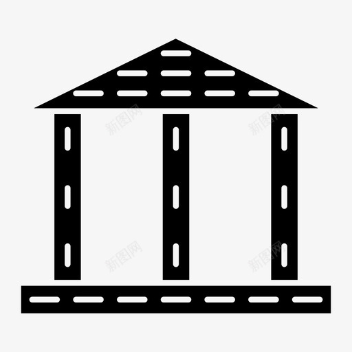 别墅建筑城市图标svg_新图网 https://ixintu.com 元素 别墅 坚实 城市 建筑 房子