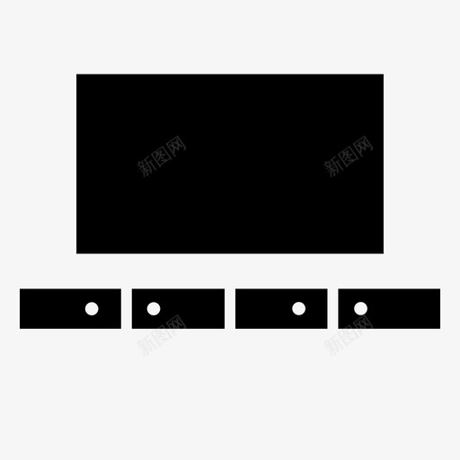 橱柜家具装饰雕纹图标svg_新图网 https://ixintu.com 家具 橱柜 装饰 雕纹