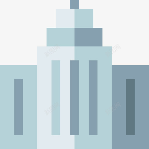 办公楼市区23号楼平层图标svg_新图网 https://ixintu.com 23号楼 办公楼 市区 平层