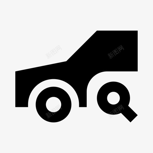查找汽车自动搜索图标svg_新图网 https://ixintu.com 实心 接口 搜索 查找 汽车 自动 车辆