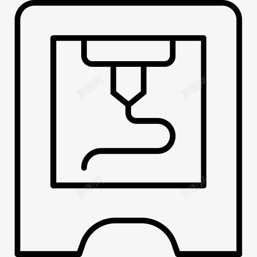 图形板三维绘图图标svg_新图网 https://ixintu.com 三维 图形 家用 工业 打印机 绘图