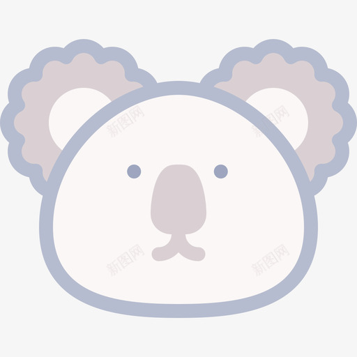 考拉自然136线形颜色图标svg_新图网 https://ixintu.com 线形 考拉 自然 颜色
