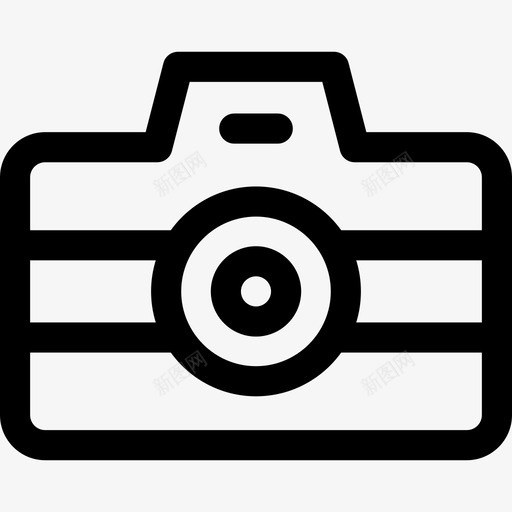 摄像机行程271线性图标svg_新图网 https://ixintu.com 摄像机 线性 行程