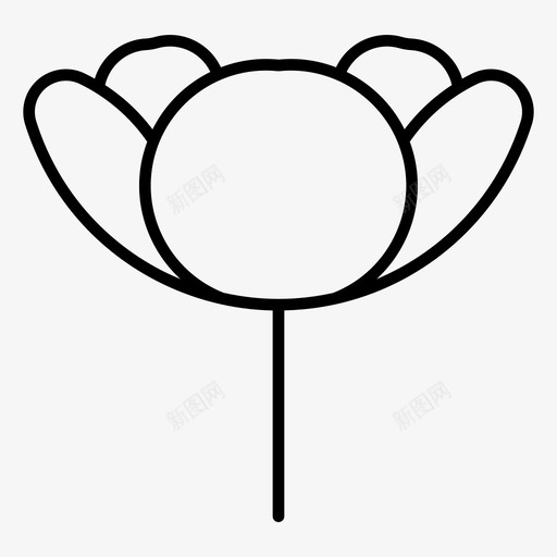 毛茛花自然图标svg_新图网 https://ixintu.com 春天 毛茛 自然