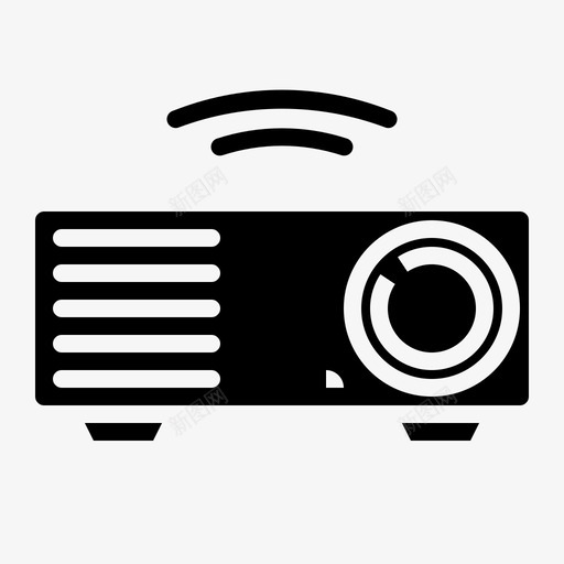 投影仪会议办公室图标svg_新图网 https://ixintu.com 会议 元素 办公室 商务 投影仪 文稿 演示