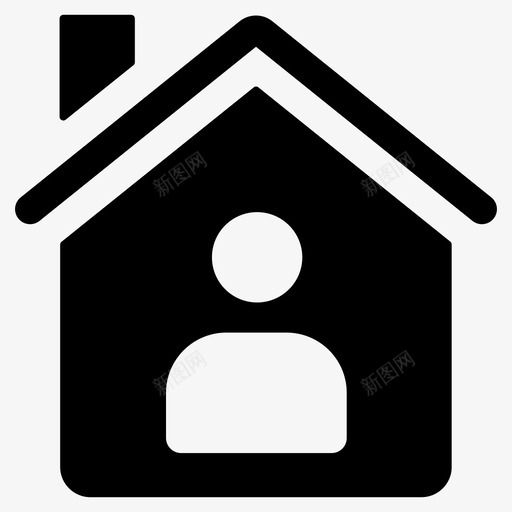 房产经纪人房产所有者图标svg_新图网 https://ixintu.com 房产 房产经纪 所有者 经纪人