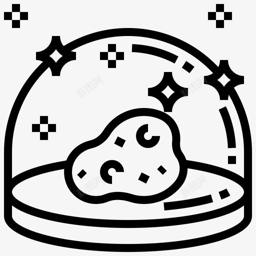 Tektite空间171线性图标svg_新图网 https://ixintu.com Tektite 空间 线性