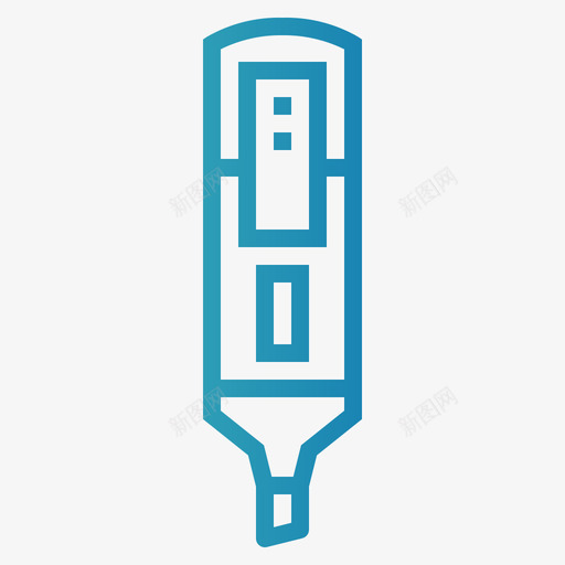 荧光笔103号信纸渐变色图标svg_新图网 https://ixintu.com 103号 信纸 变色 渐变 荧光笔