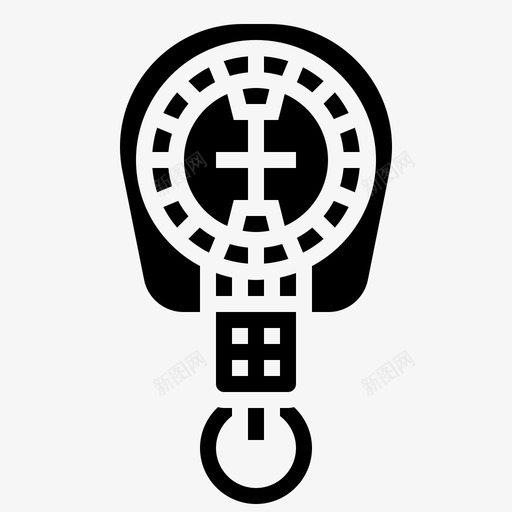 指南针潜水元素字形图标svg_新图网 https://ixintu.com 元素 字形 指南针 潜水