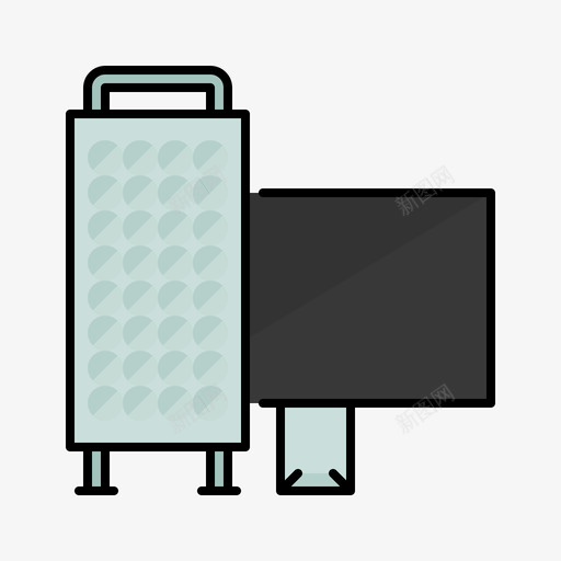 Homepod苹果产品1线性颜色图标svg_新图网 https://ixintu.com Homepod 产品 线性 苹果 颜色