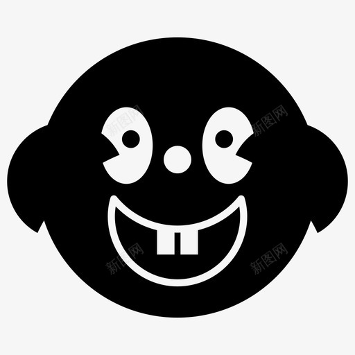 熊脸熊头卡通图标svg_新图网 https://ixintu.com 卡通 图标 情感 熊头 熊脸 矢量熊头标志 符号 表情