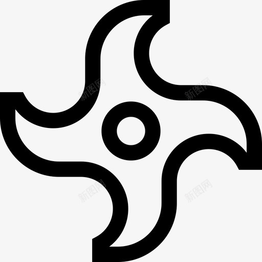 Shuriken日本77直系图标svg_新图网 https://ixintu.com Shuriken 日本 直系