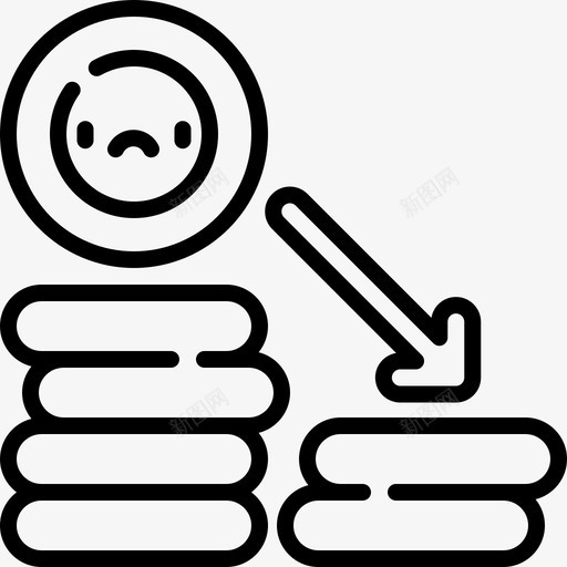 损失启动89线性图标svg_新图网 https://ixintu.com 启动 损失 线性