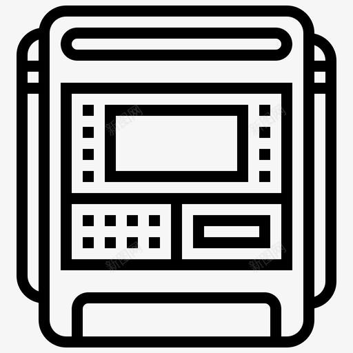 Atm公共服务29直拨图标svg_新图网 https://ixintu.com Atm 公共服务 直拨