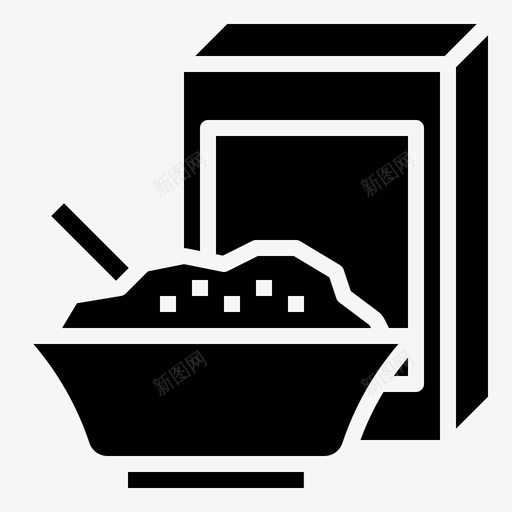 粥早餐61加满图标svg_新图网 https://ixintu.com 加满 早餐