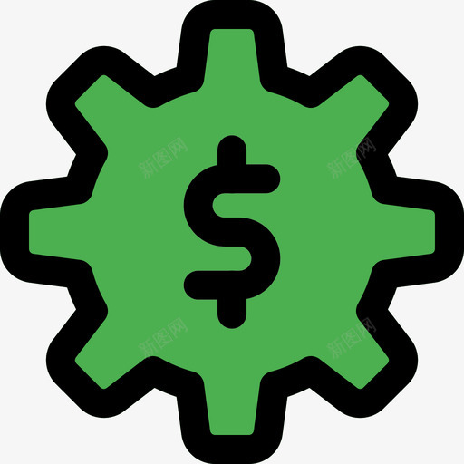 金钱商业412线性颜色图标svg_新图网 https://ixintu.com 商业 线性 金钱 颜色