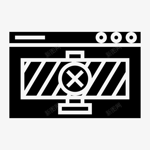 被阻止的网站错误404互联网错误图标svg_新图网 https://ixintu.com 互联网 找到 用户 网站 网络 错误 阻止 页面