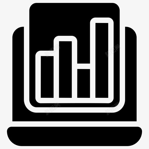 在线分析条形图业务图图标svg_新图网 https://ixintu.com 业务 分析 图表 在线 增长 投资 条形图 现金流 统计 财务 资金