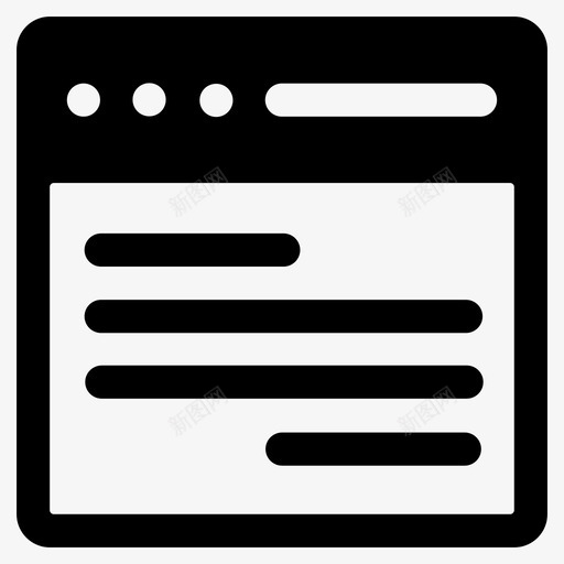 web内容ui用户界面图标svg_新图网 https://ixintu.com seo ui web 内容 图标 字形 布局 用户界面 界面