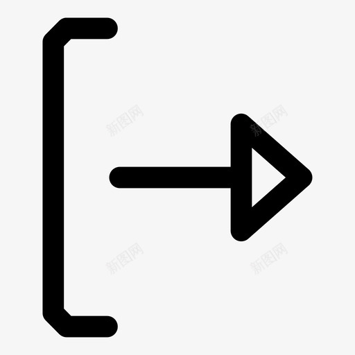 注销操作输入图标svg_新图网 https://ixintu.com 其他 操作 注销 输入 退出