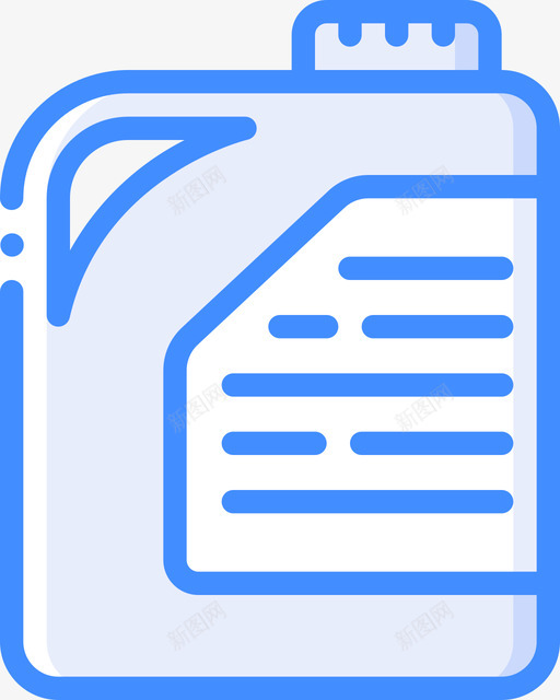 漂白剂洗衣粉36蓝色图标svg_新图网 https://ixintu.com 洗衣粉 漂白剂 蓝色