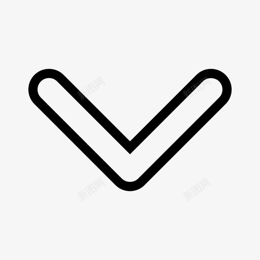 箭头箭头64直线图标svg_新图网 https://ixintu.com 直线 箭头