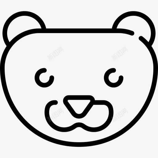 貂动物87直系图标svg_新图网 https://ixintu.com 动物 直系