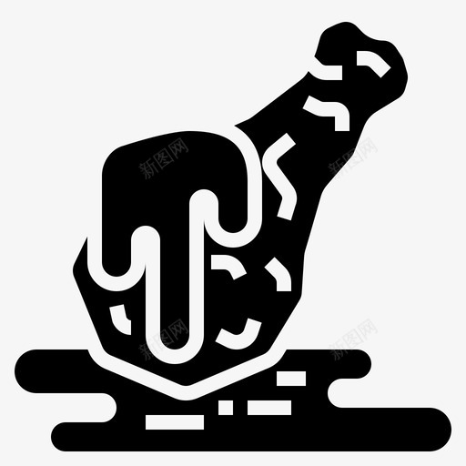 炸鸡聚会94字形图标svg_新图网 https://ixintu.com 字形 炸鸡 聚会