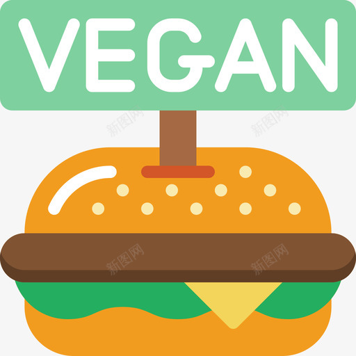 素食汉堡饮食与健身1无糖图标svg_新图网 https://ixintu.com 健身 无糖 汉堡 素食 饮食