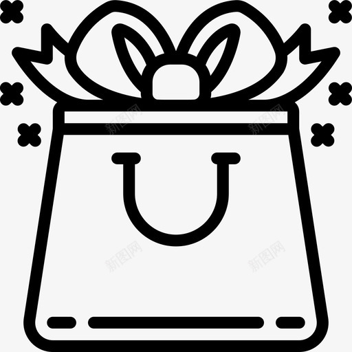 包礼物19直系图标svg_新图网 https://ixintu.com 直系 礼物