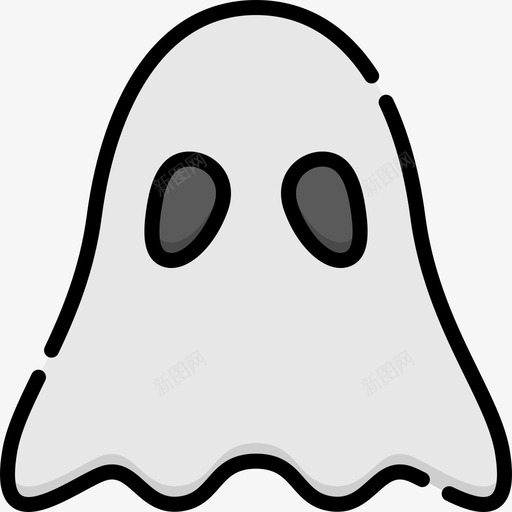 幽灵服装派对32线性颜色图标svg_新图网 https://ixintu.com 幽灵 服装 派对 线性 颜色