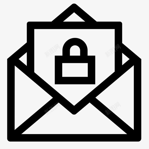 电子邮件密码储物柜邮件图标svg_新图网 https://ixintu.com 储物柜 安全 密码 电子邮件 邮件