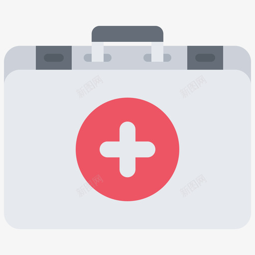 急救箱药品42扁平图标svg_新图网 https://ixintu.com 急救箱 扁平 药品