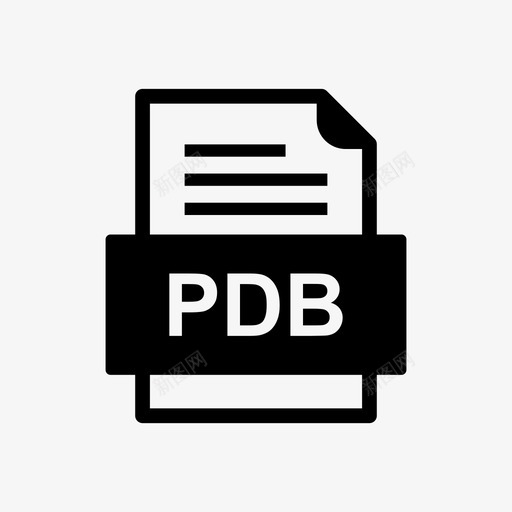 pdb文件文件图标文件类型格式svg_新图网 https://ixintu.com 41种 pdb 图标 文件 格式 类型
