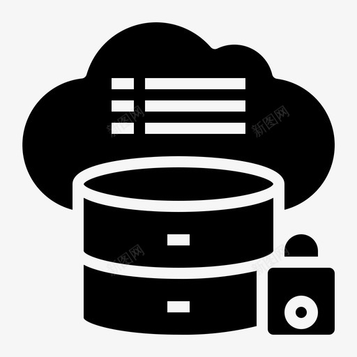 服务器云技术43填充图标svg_新图网 https://ixintu.com 填充 技术 服务器