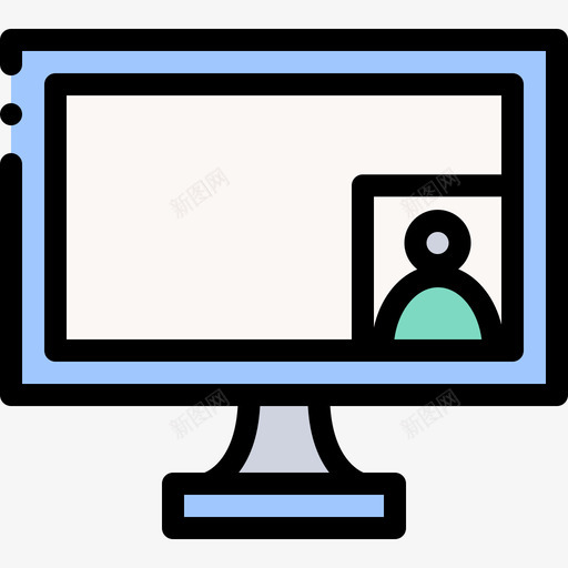 手语残疾人救助8线颜色图标svg_新图网 https://ixintu.com 手语 救助 残疾人 颜色