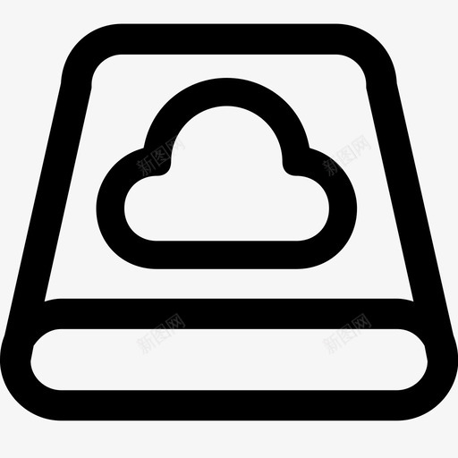 我的云盘svg_新图网 https://ixintu.com 我的云盘 线性