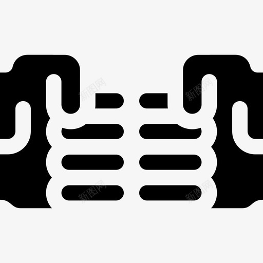拳头团队合作94填充图标svg_新图网 https://ixintu.com 合作 团队 填充 拳头