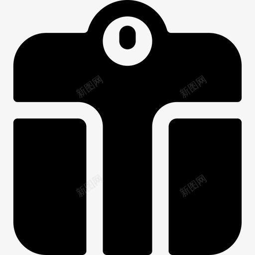 体重秤健身116填充图标svg_新图网 https://ixintu.com 体重 健身 填充