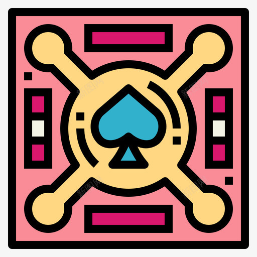 棋盘游戏棋盘游戏3线颜色图标svg_新图网 https://ixintu.com 棋盘 游戏 颜色