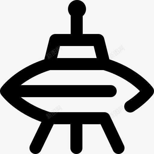 不明飞行物空间191轮廓图标svg_新图网 https://ixintu.com 不明飞行物 空间 轮廓