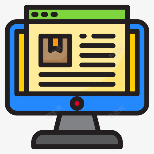 数据逻辑64线性颜色图标svg_新图网 https://ixintu.com 数据 线性 逻辑 颜色