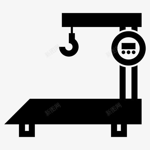 重量秤称重图标svg_新图网 https://ixintu.com 减肥 称重 重量