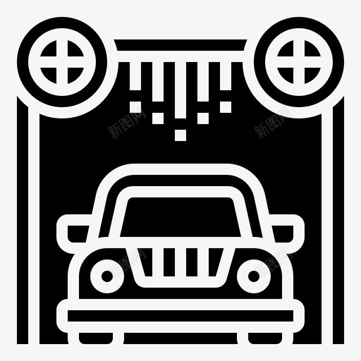 干燥汽车清洁图标svg_新图网 https://ixintu.com 图示 干燥 汽车 清洁 清洗 系统 维修 自动