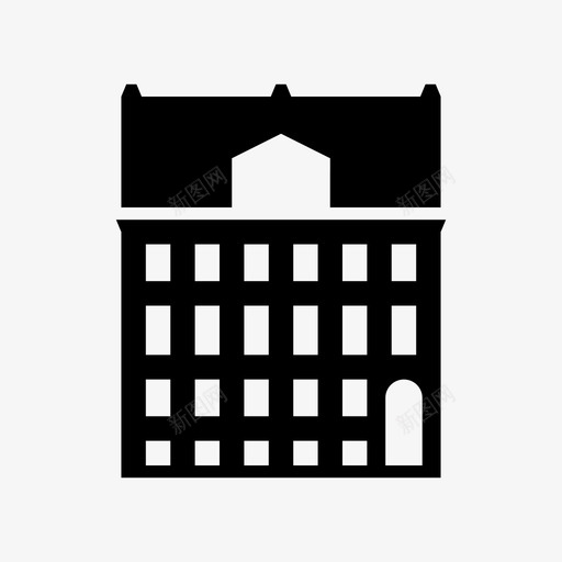 大卫收藏建筑城市图标svg_新图网 https://ixintu.com 丹麦 哥本哈根 地标 城市 大卫 建筑 收藏
