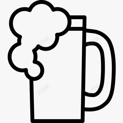 啤酒厂啤酒杯马克杯图标svg_新图网 https://ixintu.com 啤酒厂 啤酒杯 概述 酒吧 酒杯 马克
